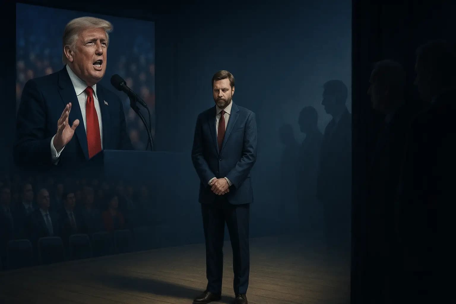 Declining Popularity of J.d. Vance Republicans Seek Ways to Revamp Trump's Campaign