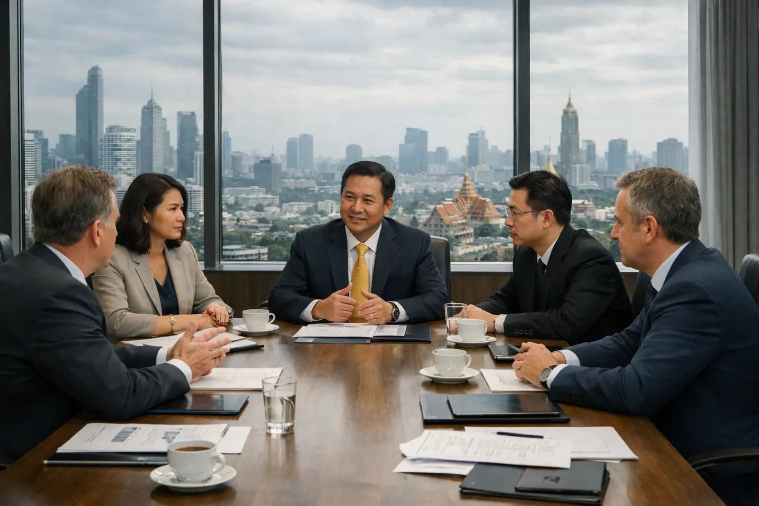 Thailand Maneuvers Between the U.s., Eu, and China to Revive Its Own Dynamics