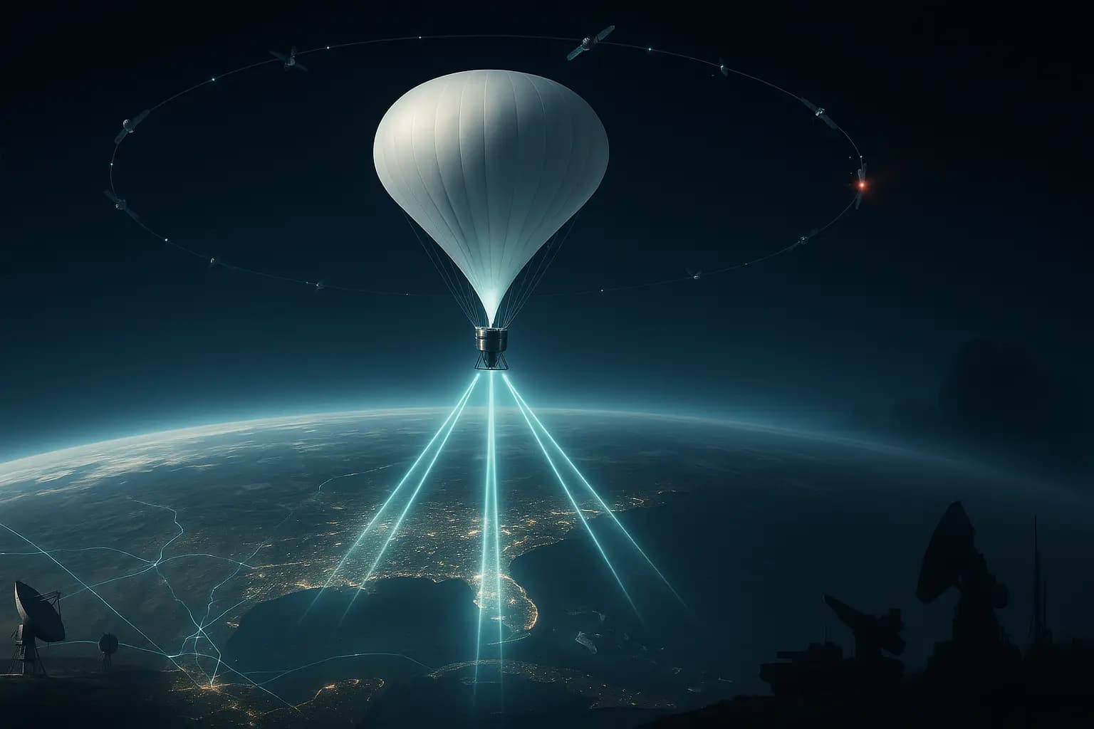Soft Bank and American Startup’s Airships as Cellular Base Stations the U.s. Is Building a New Level of Global Communications Reach