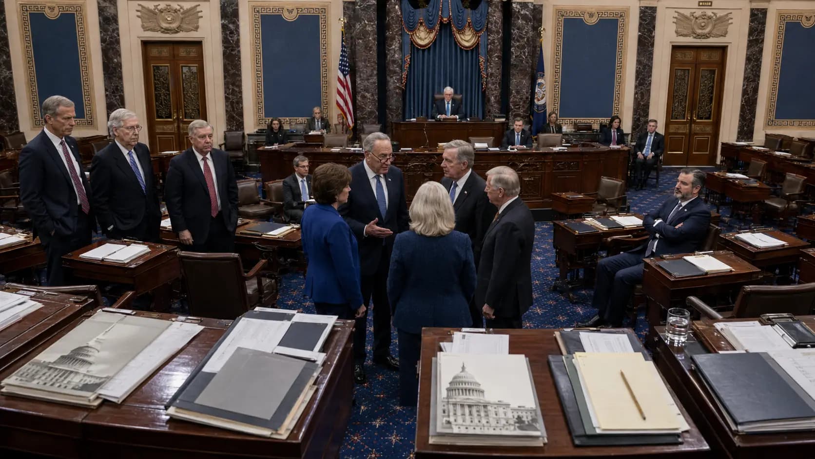 The Senate Iran Resolution Democrats Seize on Republican Divisions