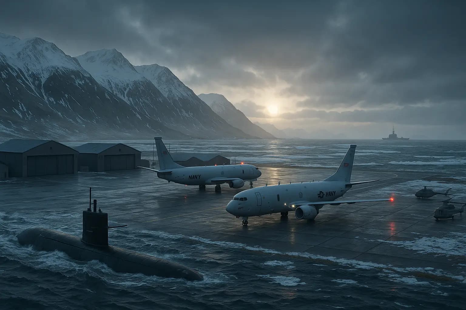 Restoration of Adak Base in Alaska Preparation for Arctic Blockade of the Prc and Submarine War