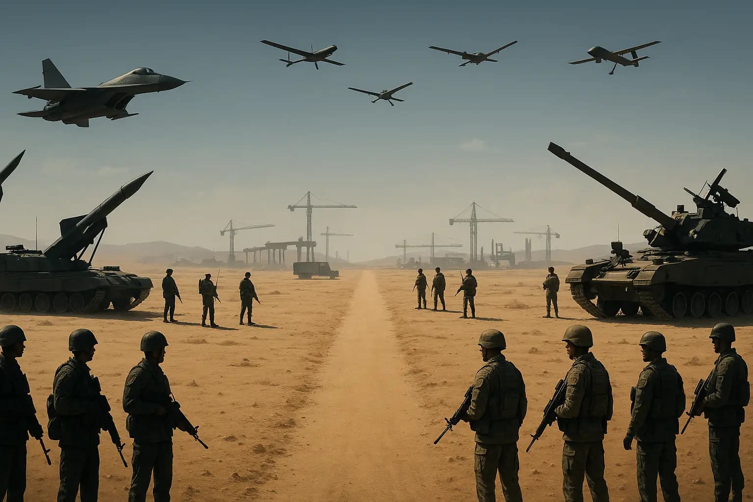 China Is Consistently Depleting the United States' Ability to Respond to Conflicts by Fomenting Conflict in North Africa