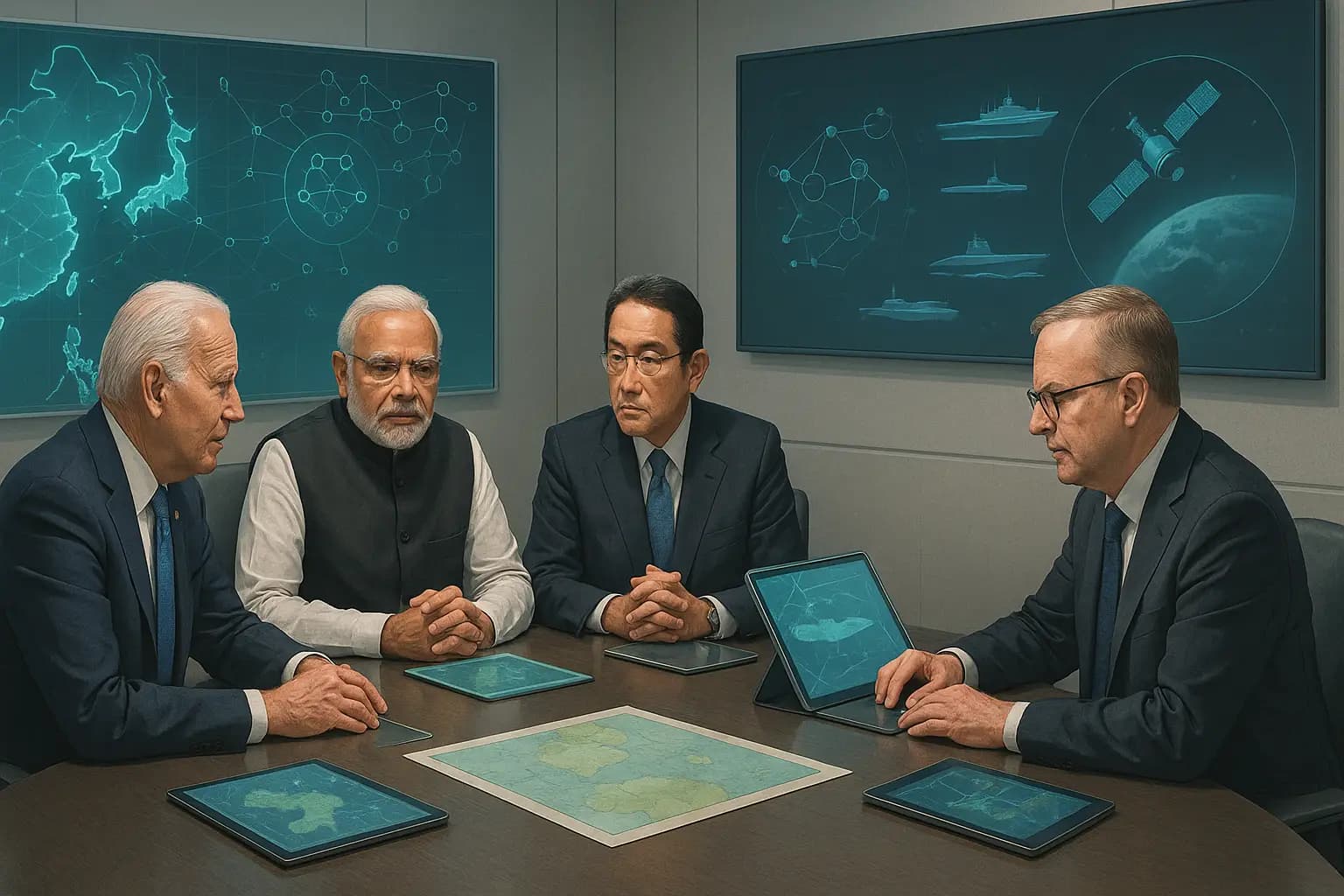 President Biden's Final Quad Summit an Impetus for Strategic Institutionalization of the Coalition Ahead of the Brics Summit in Kazan