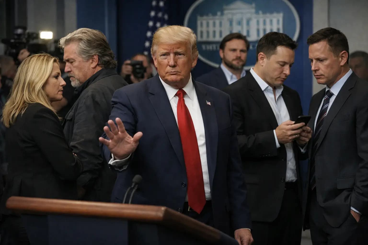 Conflict Between the White House and the Maga Hardline Wing Trump Administration Successfully Neutralizes Internal Republican Opposition