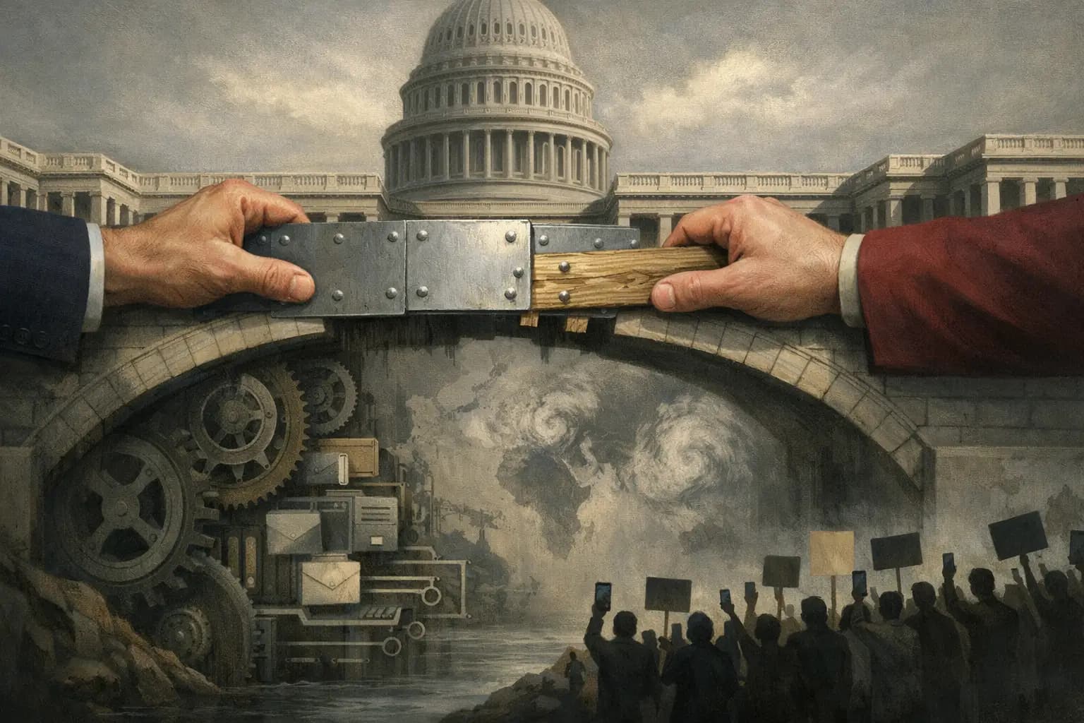 Senate Passes Stopgap Funding as Midterms Approach, a Temporary Compromise Takes Precedence Amid Geopolitical Escalation