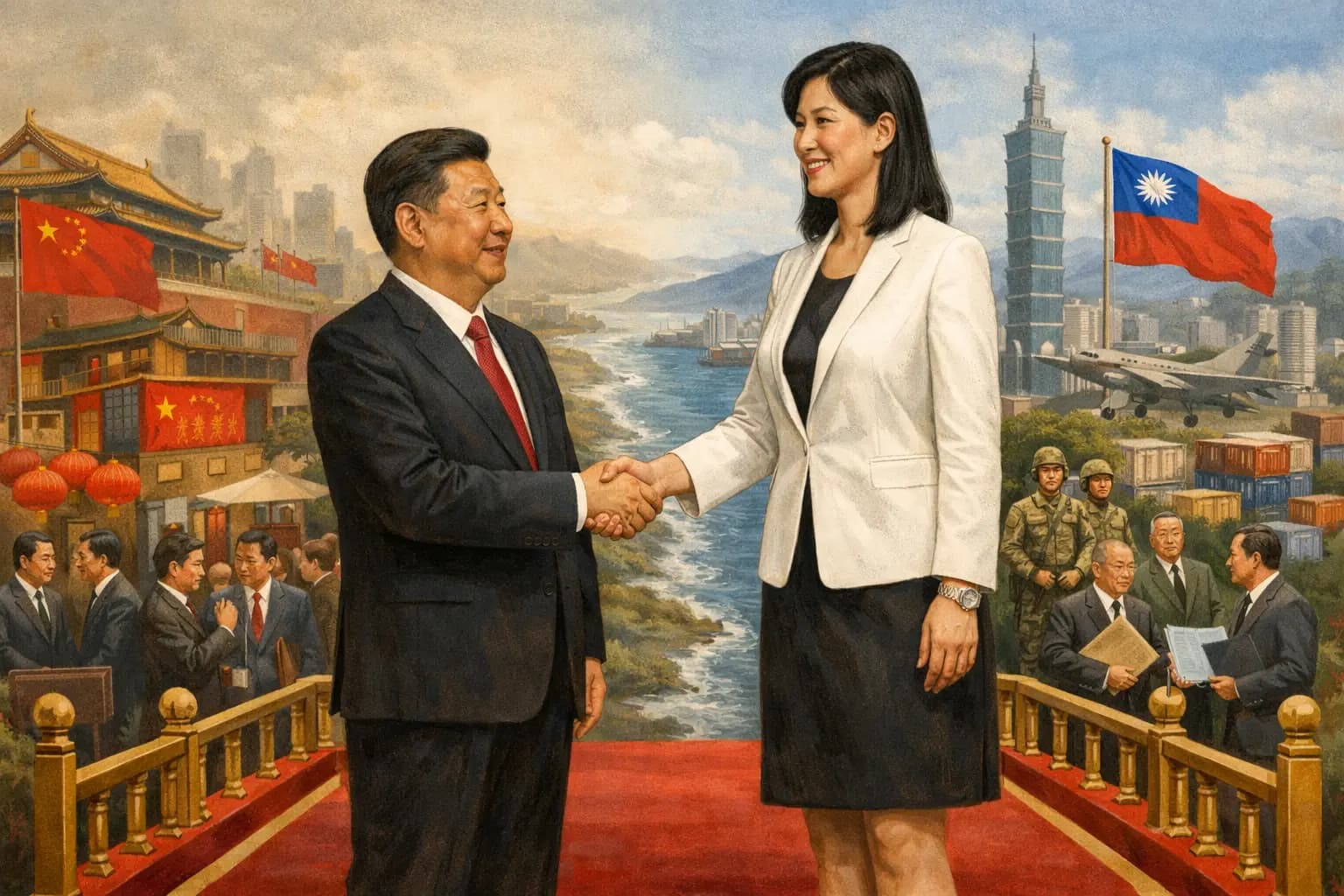 Kuomintang Leader's Visit to the Prc Beijing Polarizes Political Parties in Taiwan Before the 2026 2028 Electoral Cycle (2)