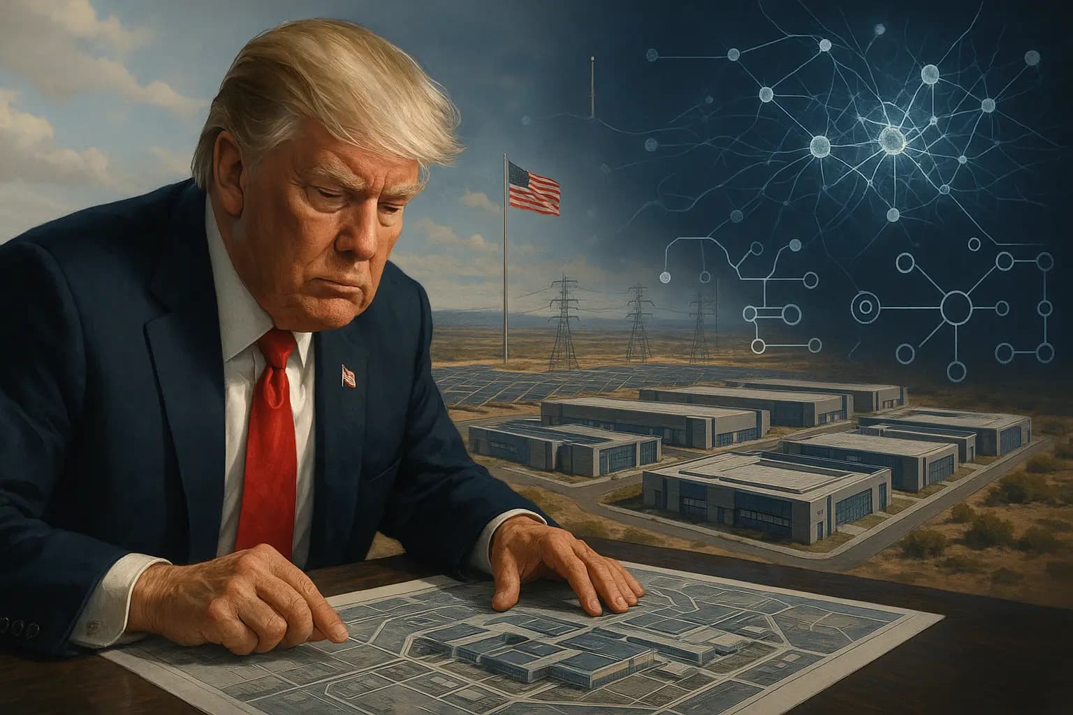 Trump's Executive Order on Deregulating AI and the Announcement of the Stargate Project the U.s. Aims to Maintain Its Technological Edge Over China (2)