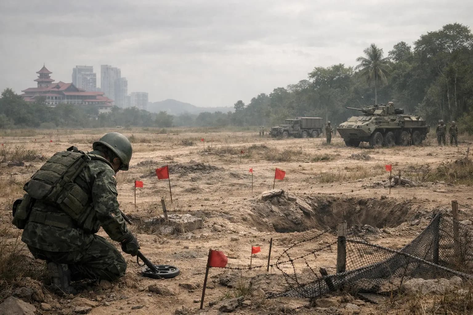 Ceasefire Violations Between Cambodia and Thailand Beijing Undermines U.s. Influence in the Region