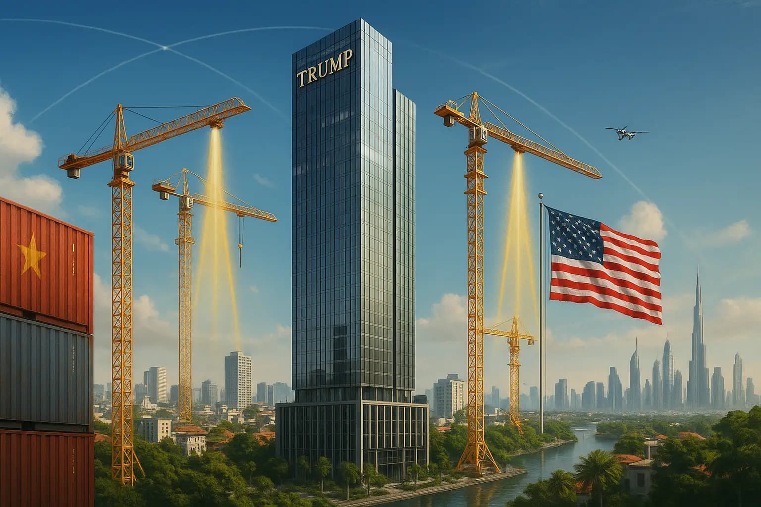 Trump Branded Real Estate Family Steps to Strengthen Loyalty to Washington and Neutralize Beijing’s Influence