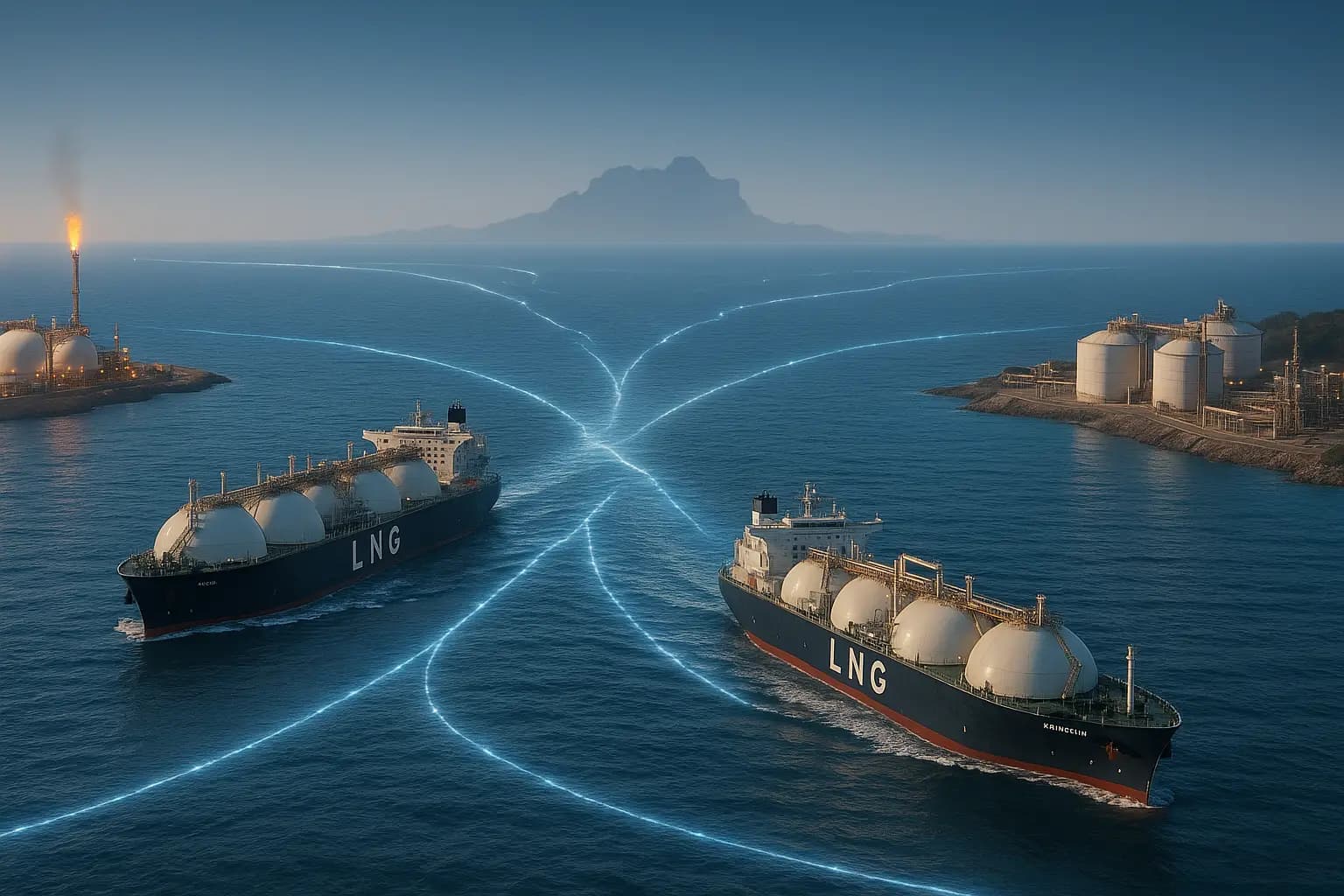 Scaling up Lng Projects in Australia and Qatar by the United States Helps to Curb China's Military Ambitions