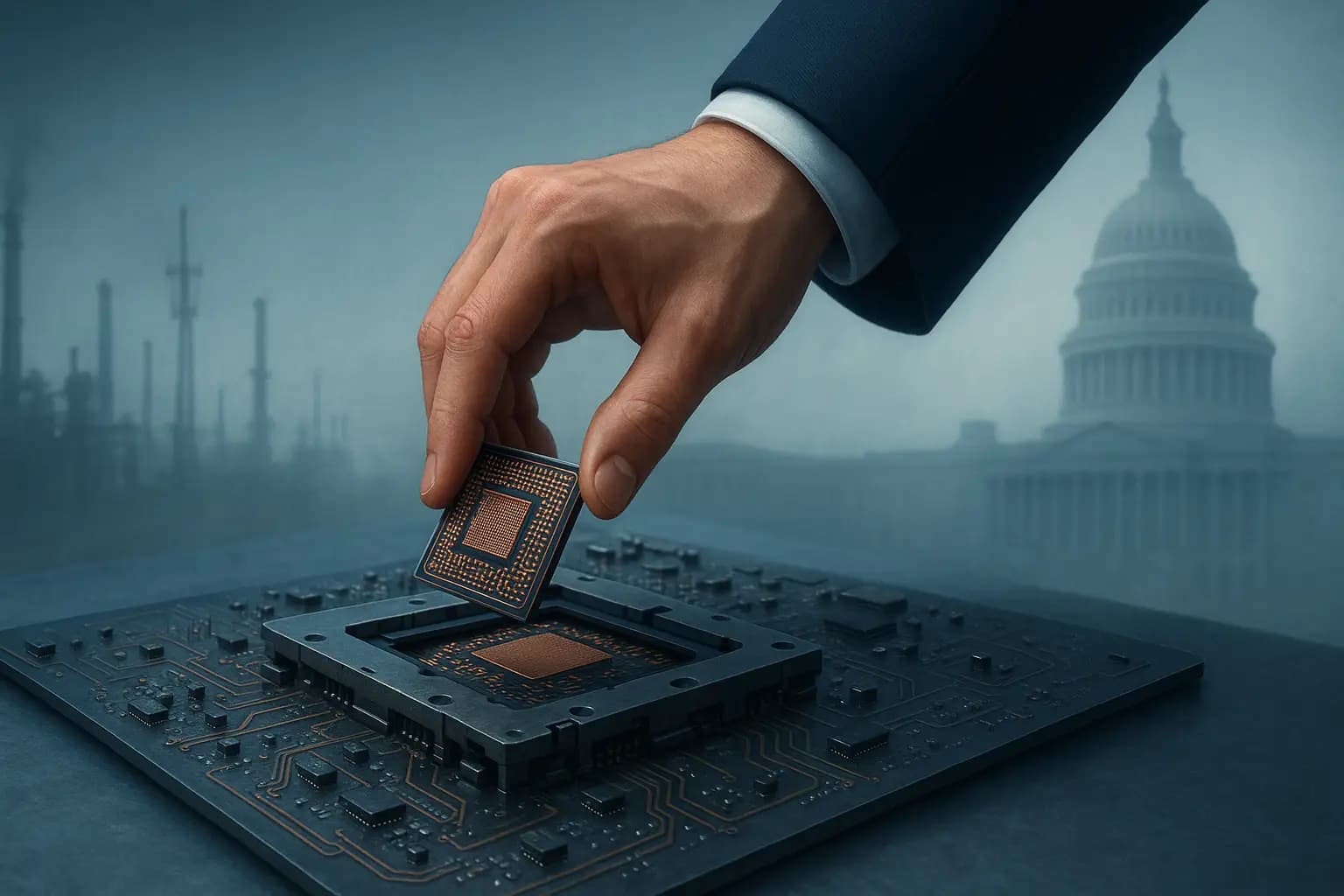 Intel Stake Buyout Trump Administration’s Pragmatic Stance Shifts the Long Standing Private Sector Model of U.s. Semiconductor Development