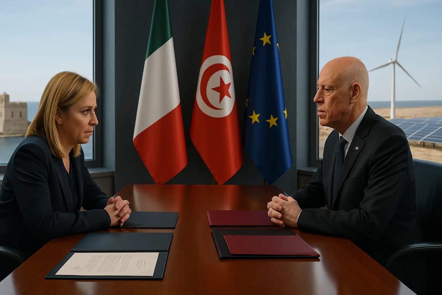 The Mattei Plan Italy and Tunisia's Cooperation Allows the Us to Get a Foothold in North Africa