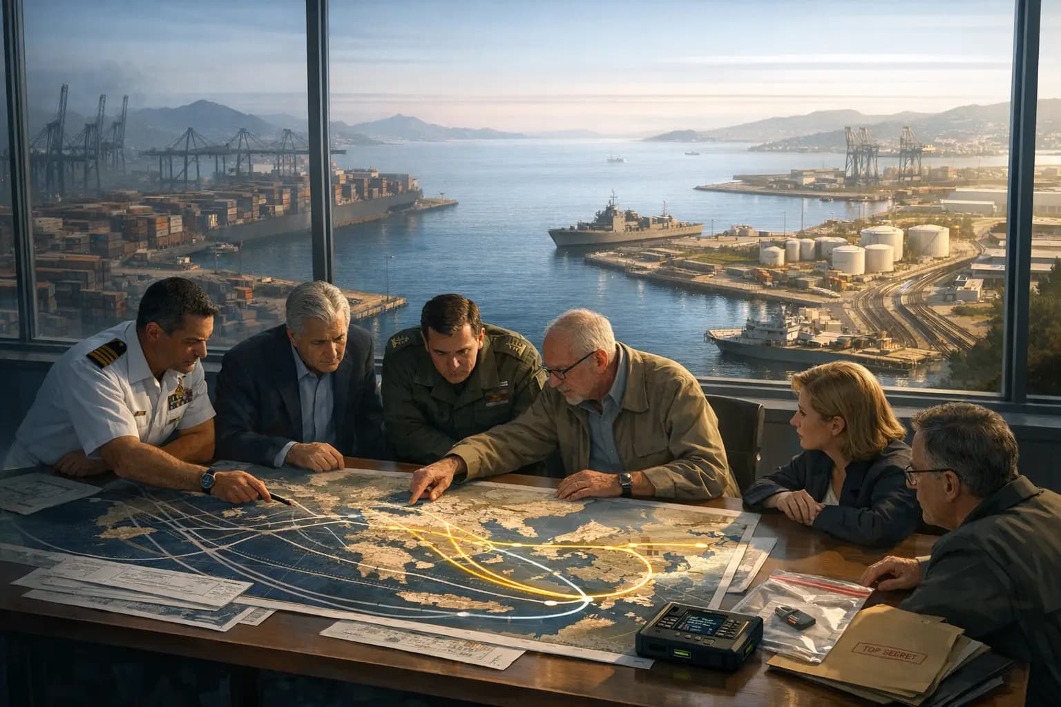 Expanding U.s. Strategic Presence in Greece a Move to Displace China From Mediterranean Logistics Infrastructure and Launch Imec Routes