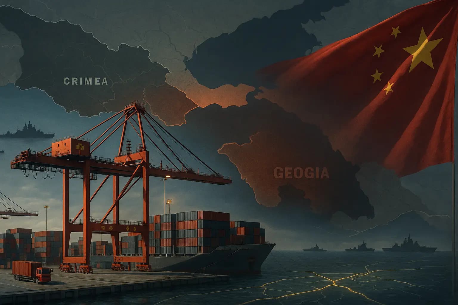 Xi Jinping's Black Sea Strategy Pushing Nato West of Crimea and Extending the Pla Network Through Georgia