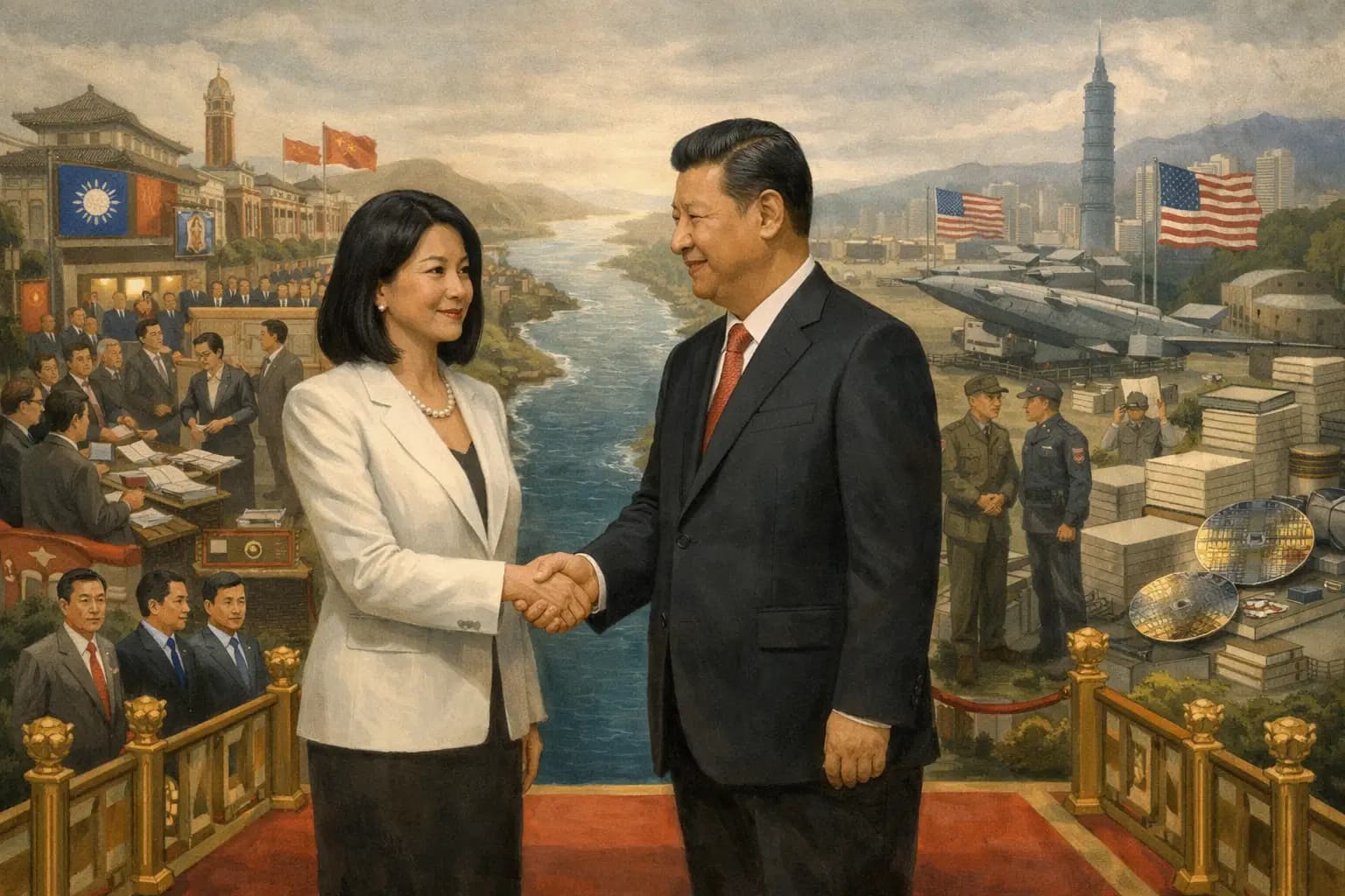 Kuomintang Leader's Visit to the Prc Beijing Polarizes Political Parties in Taiwan Before the 2026 2028 Electoral Cycle