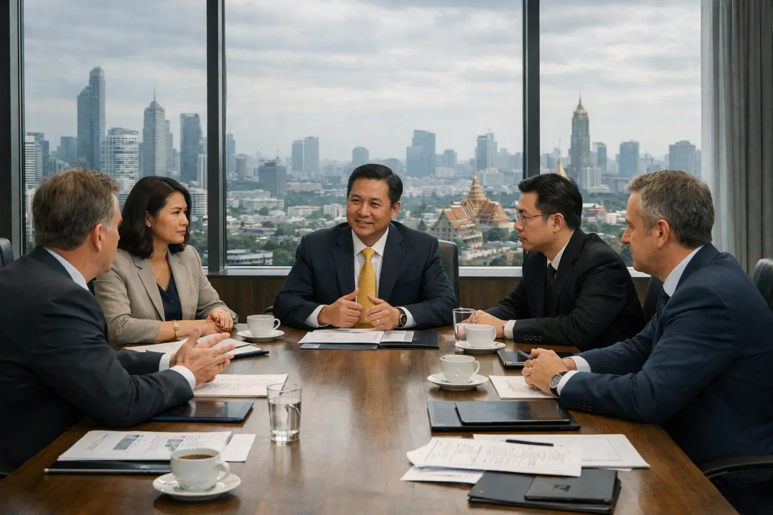 Thailand Maneuvers Between the U.s., Eu, and China to Revive Its Own Dynamics