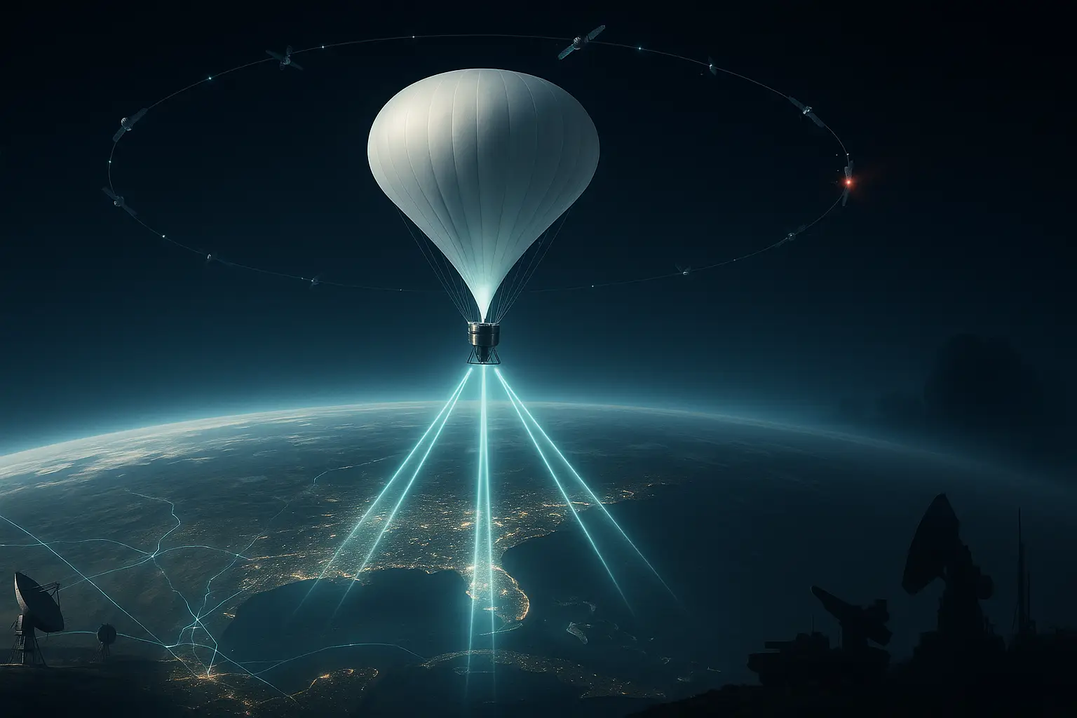 Soft Bank and American Startup’s Airships as Cellular Base Stations the U.s. Is Building a New Level of Global Communications Reach