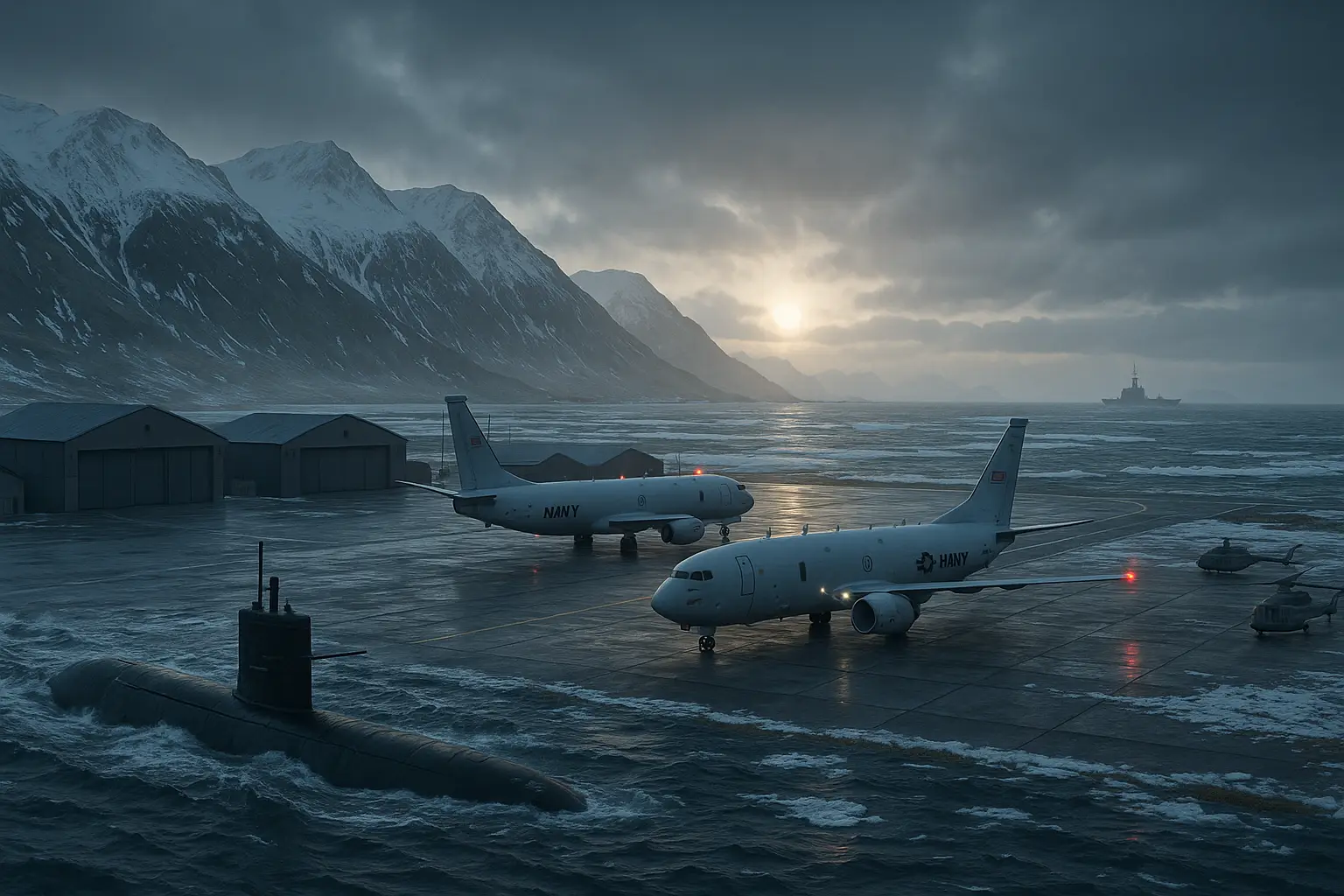 Restoration of Adak Base in Alaska Preparation for Arctic Blockade of the Prc and Submarine War