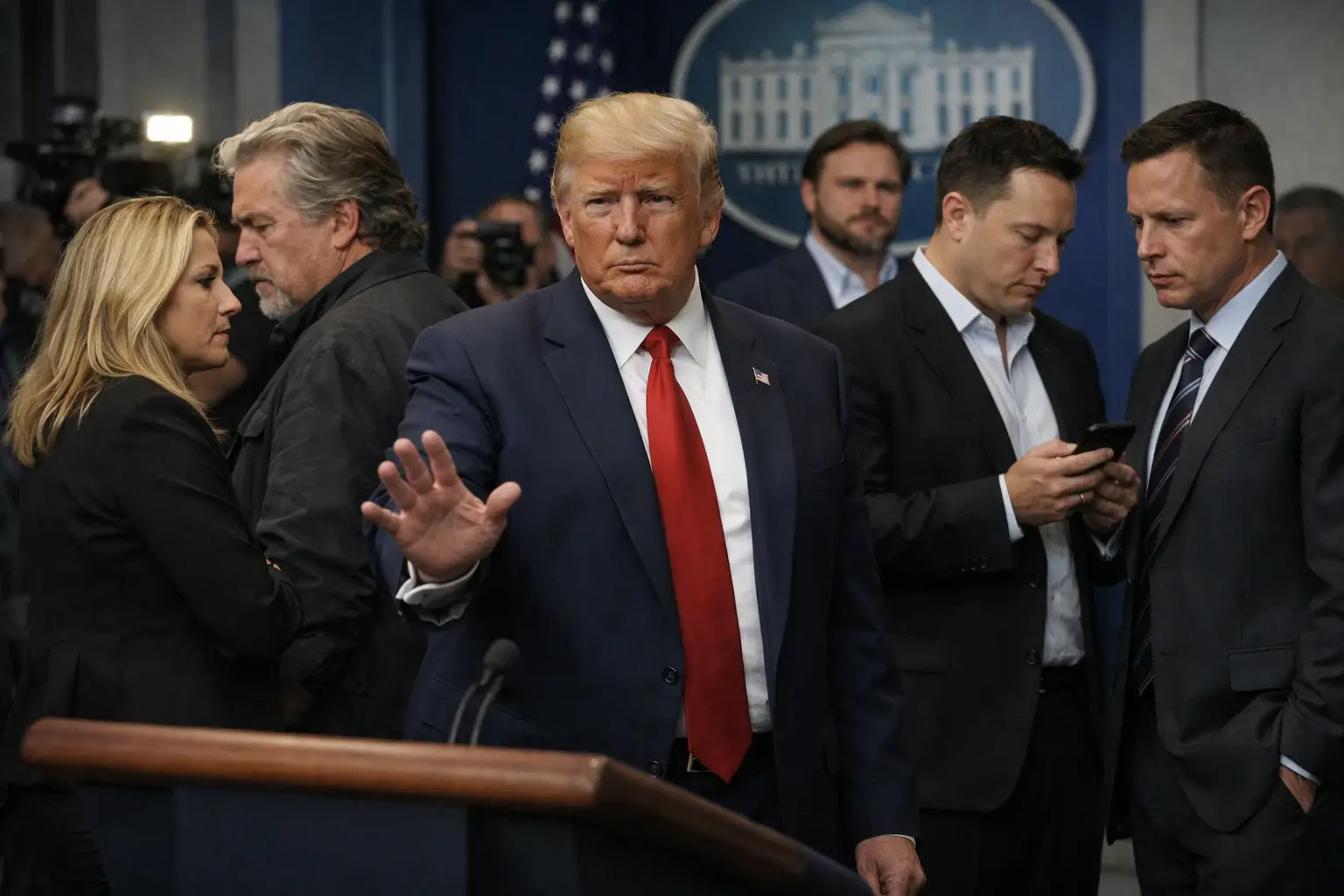 Conflict Between the White House and the Maga Hardline Wing Trump Administration Successfully Neutralizes Internal Republican Opposition