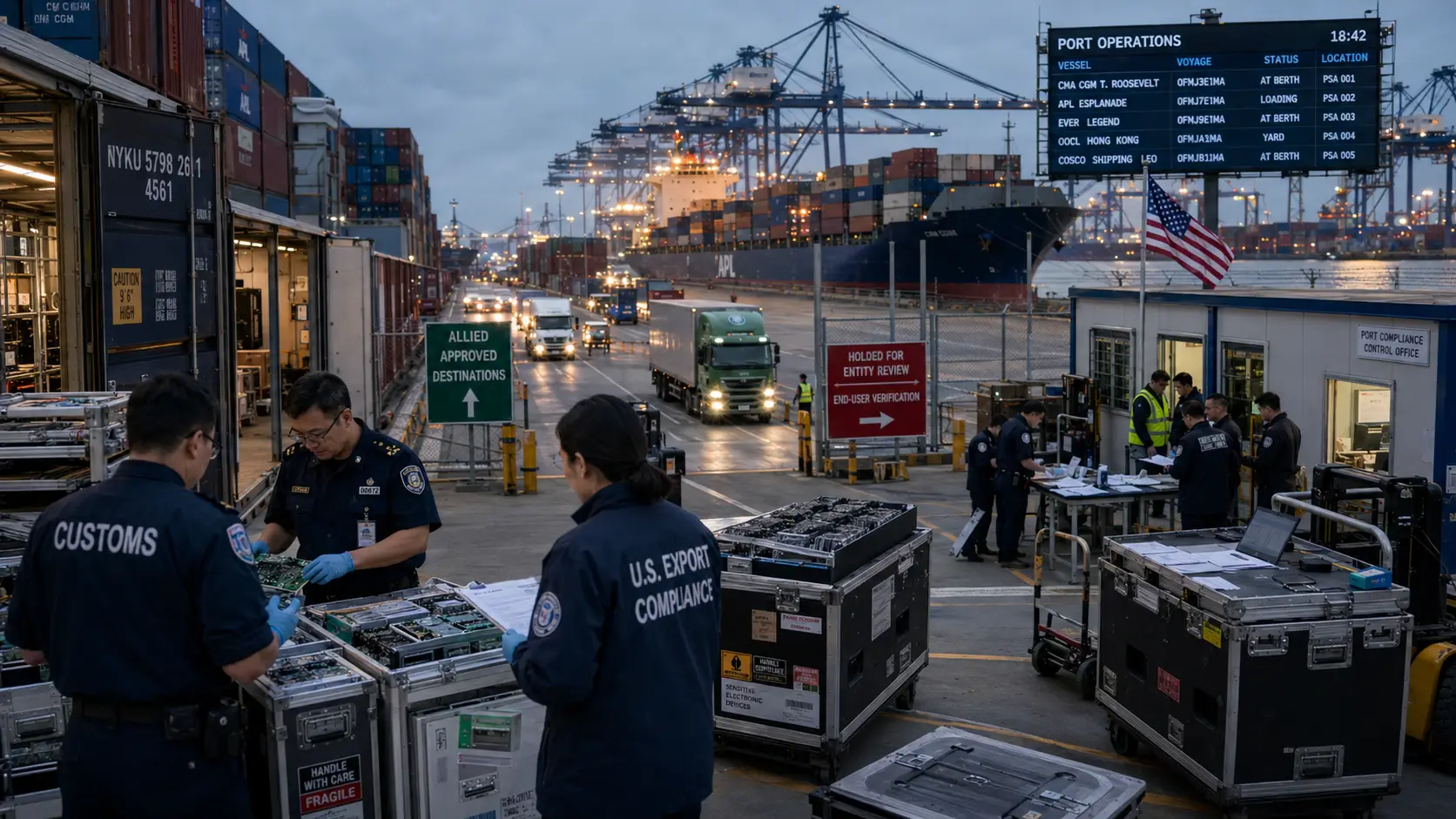 The U.s. Tightens Export Controls Over Global Chip Supply Chains to Cut off Prc Subsidiary Networks