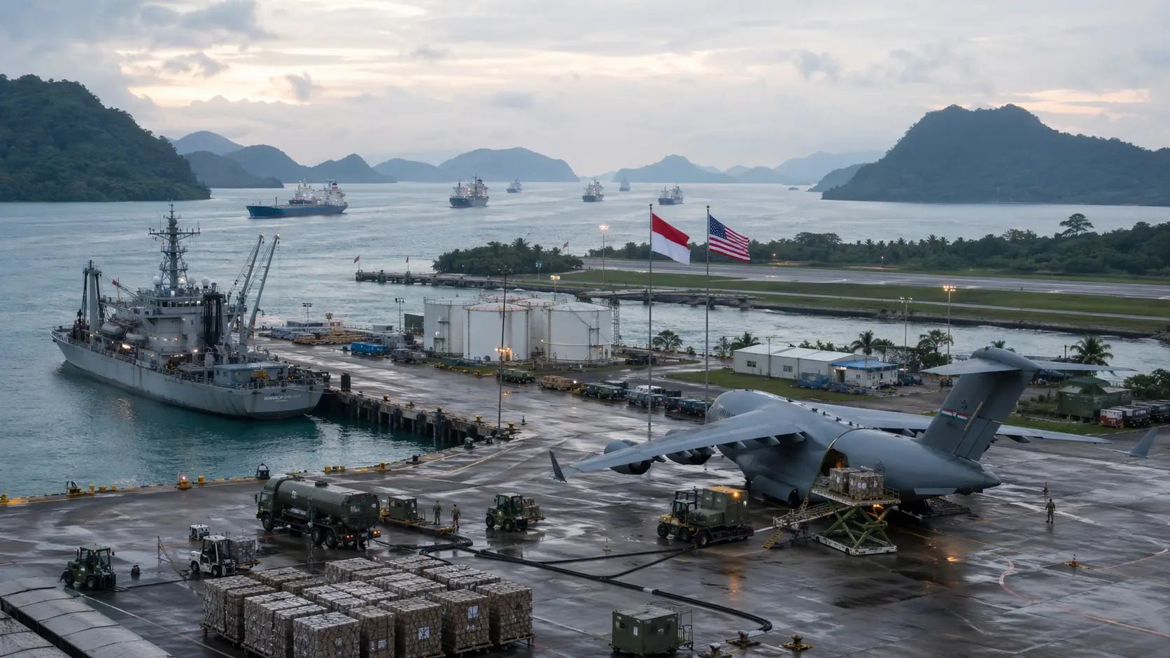 The U.s. Indonesia Defense Pact a Step Toward Transforming Military Logistics Architecture in the Indo Pacific