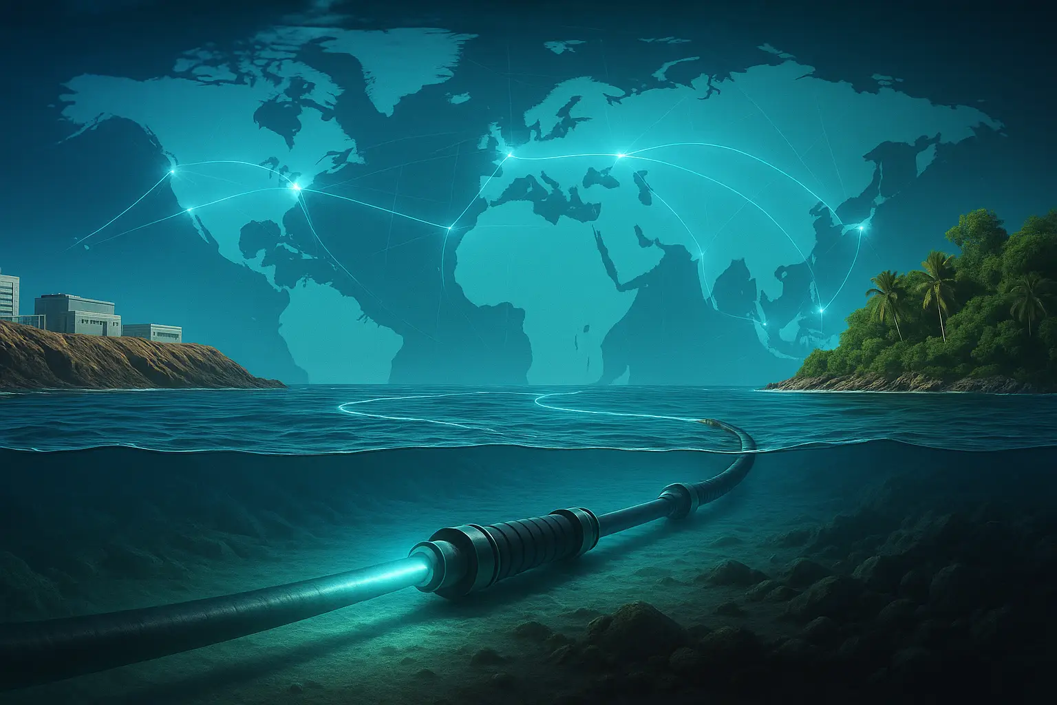 The New Underwater System of Intercontinental Connections From the United States Becomes a Prologue to the Further Isolation of Autocracies as Patchwork Globalization