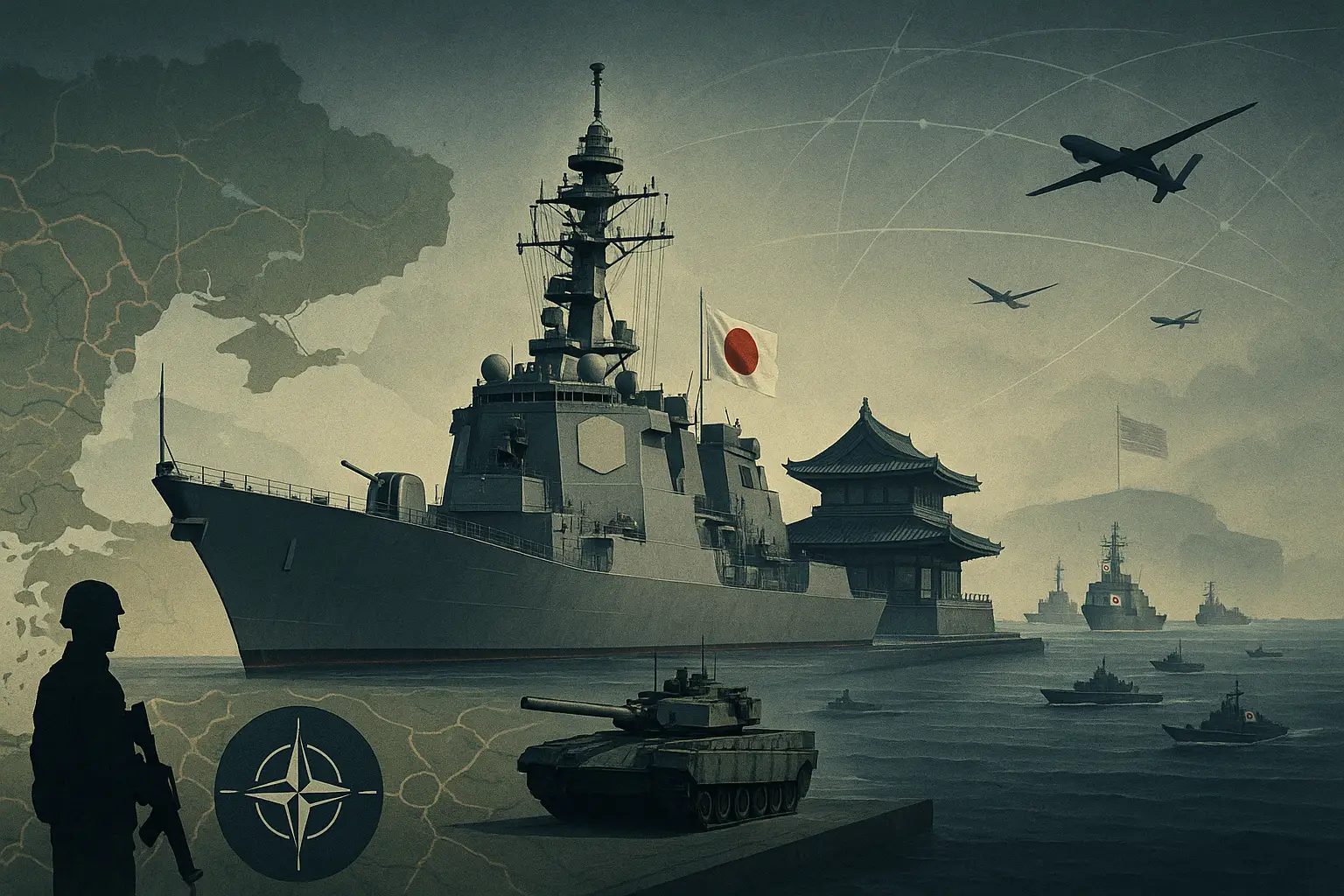 Fallout From the Tariff Crisis Japan Assumes Security Leadership From the U.s. in the Indo Pacific and Europe