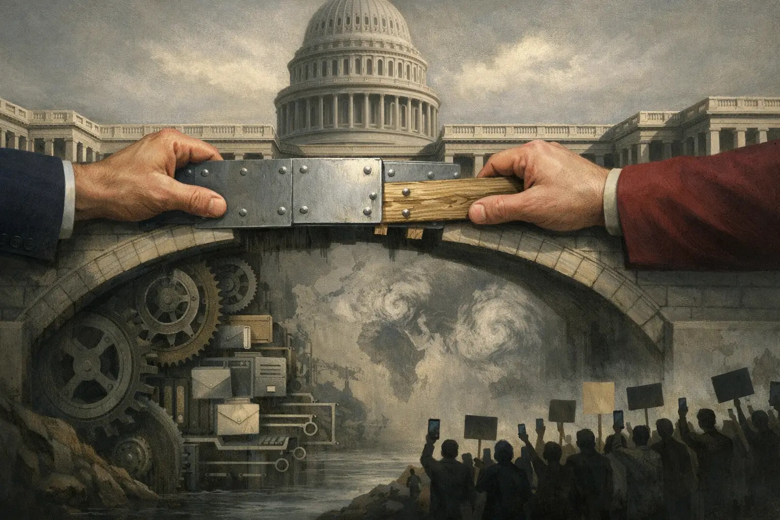 Senate Passes Stopgap Funding as Midterms Approach, a Temporary Compromise Takes Precedence Amid Geopolitical Escalation