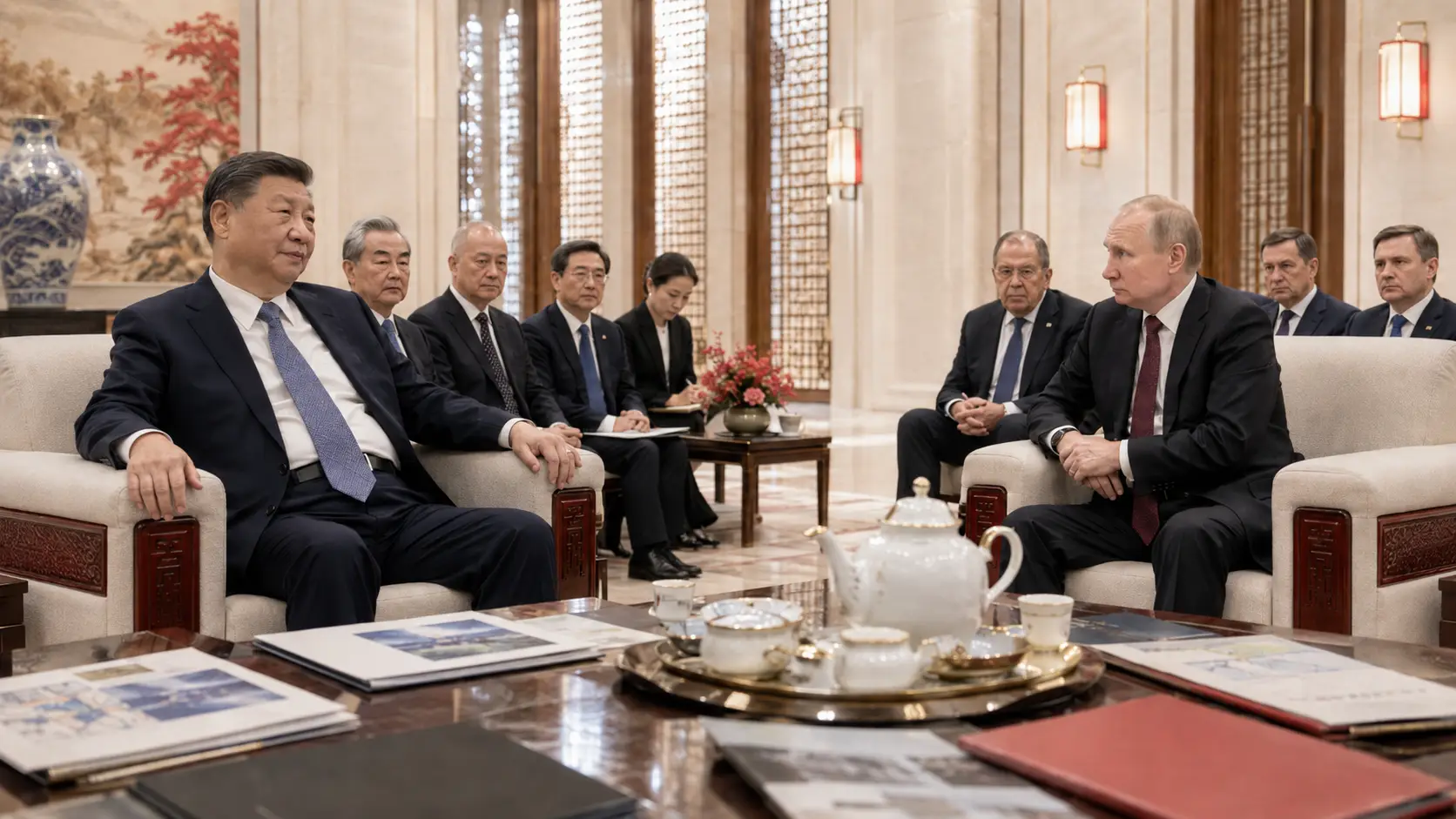 Putin's Visit to Beijing Russia and China Consolidate Efforts to Build Negotiating Leverage at the December G20 Summit