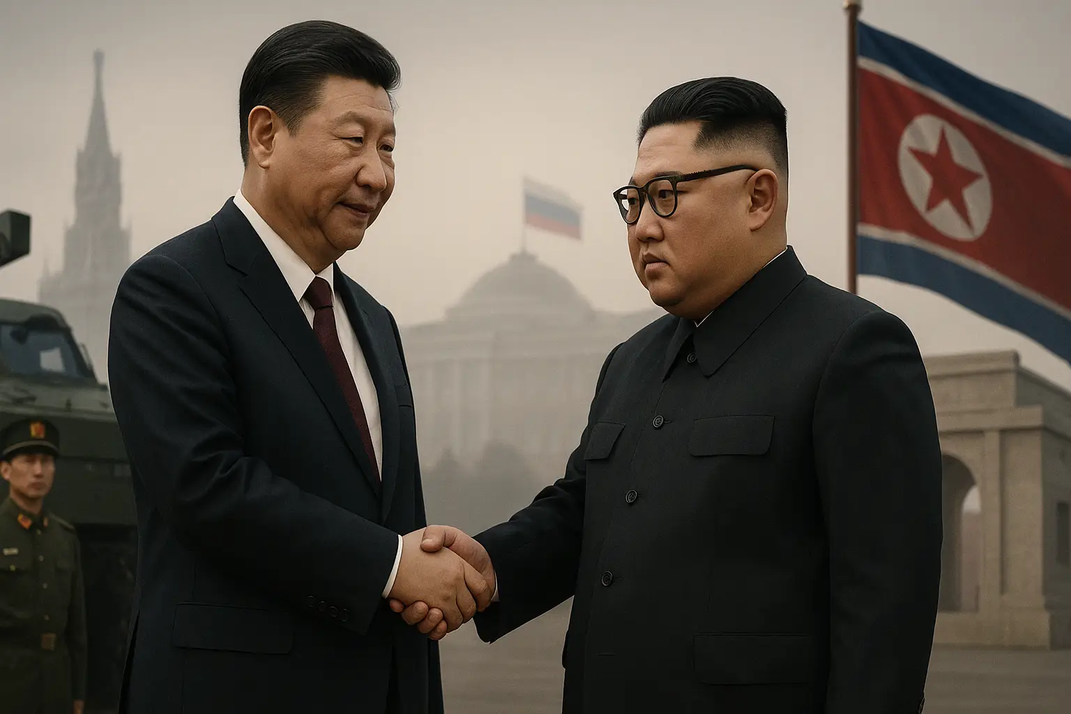 Response to U.s. Pressure Beijing Increases North Korea’s Involvement, Assigning It New Roles Within the Autocratic Axis