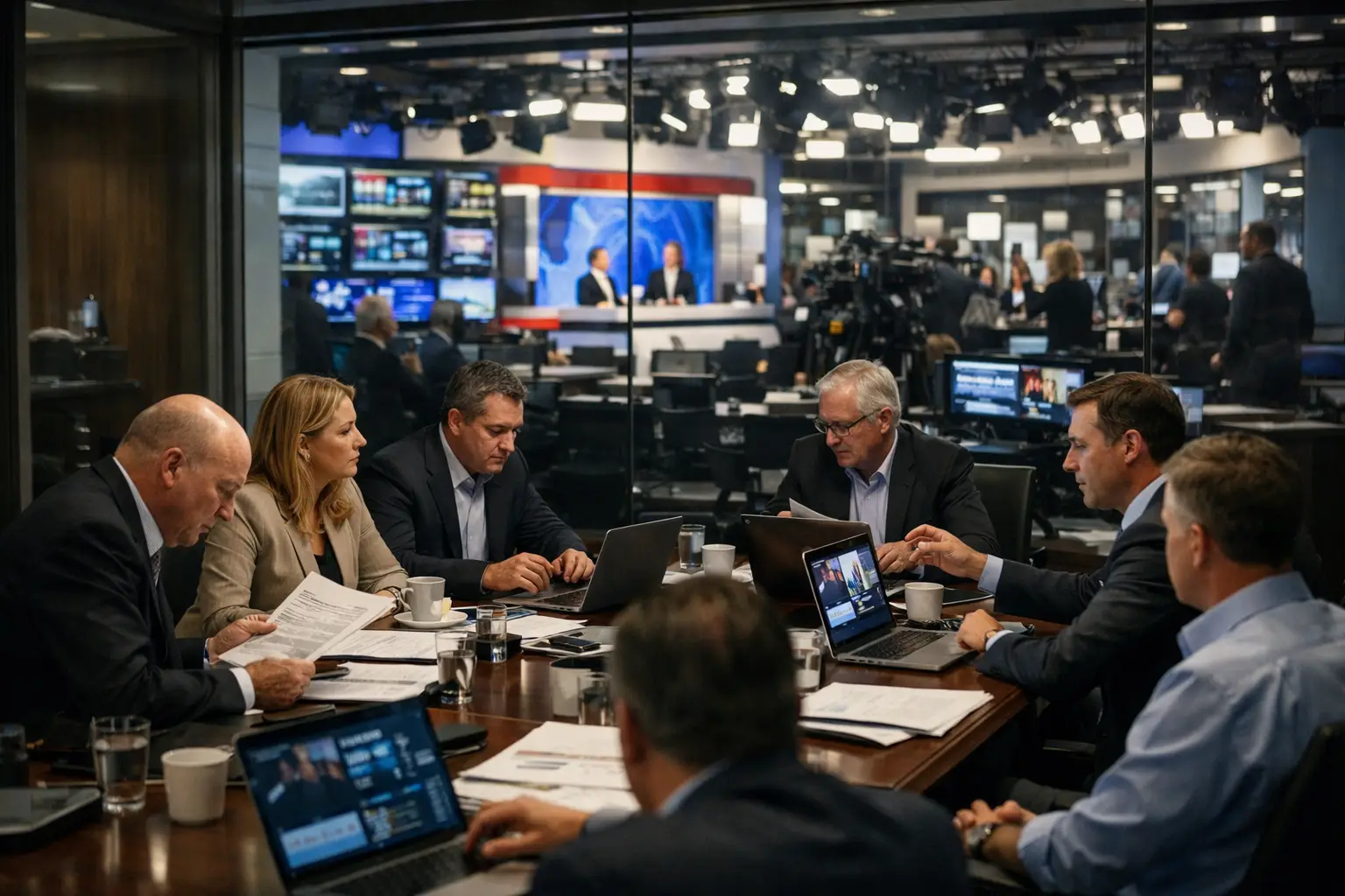 Consolidation of Media Conglomerates Conservative Tech Executives Tighten Their Grip on American Media