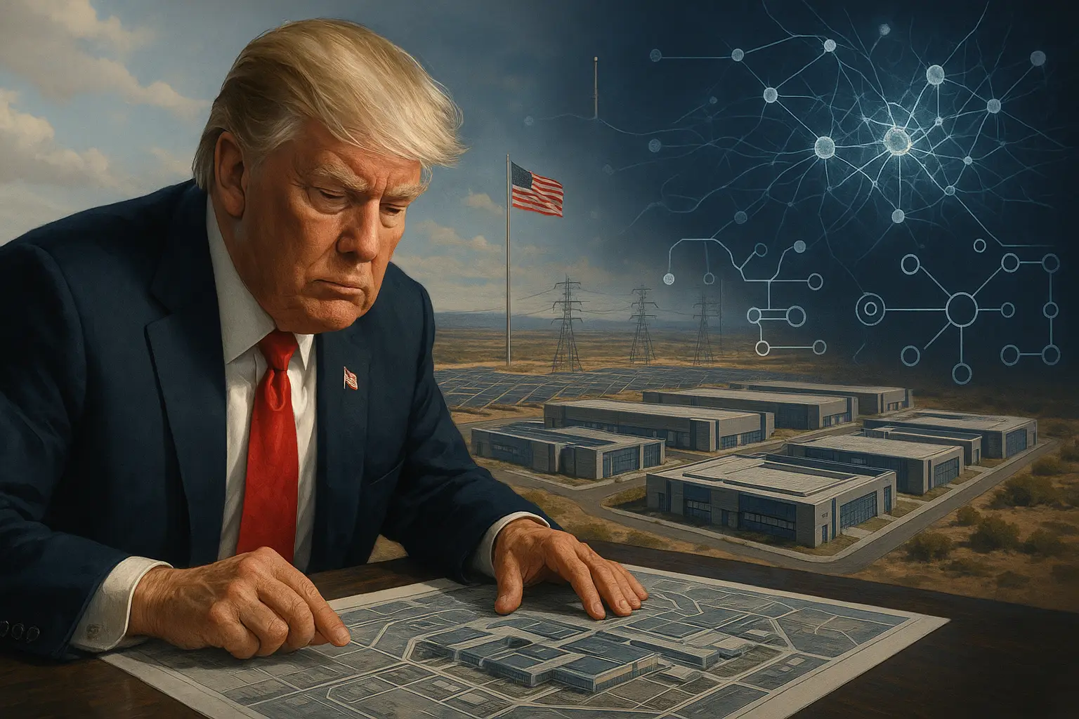 Trump's Executive Order on Deregulating AI and the Announcement of the Stargate Project the U.s. Aims to Maintain Its Technological Edge Over China (2)