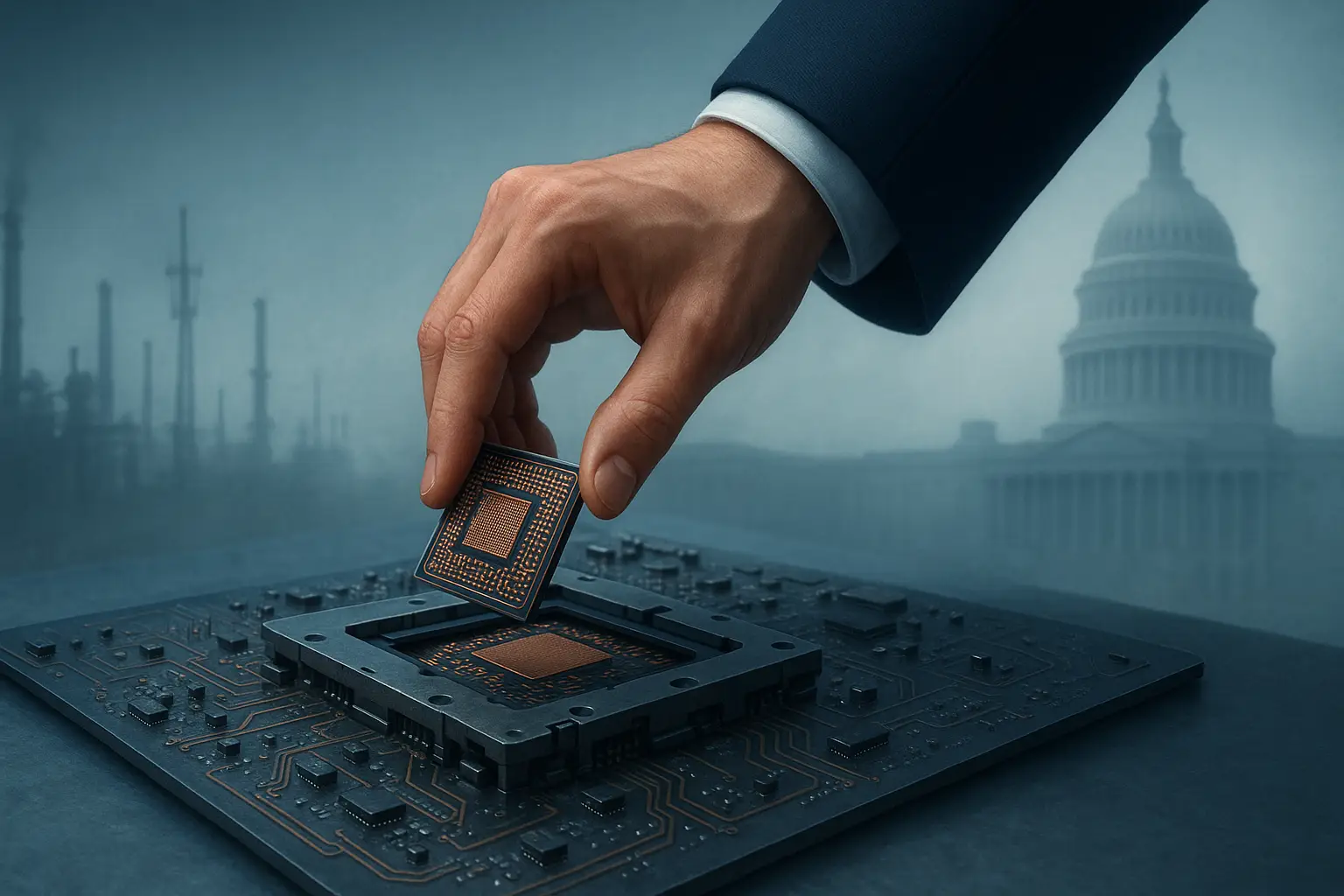 Intel Stake Buyout Trump Administration’s Pragmatic Stance Shifts the Long Standing Private Sector Model of U.s. Semiconductor Development