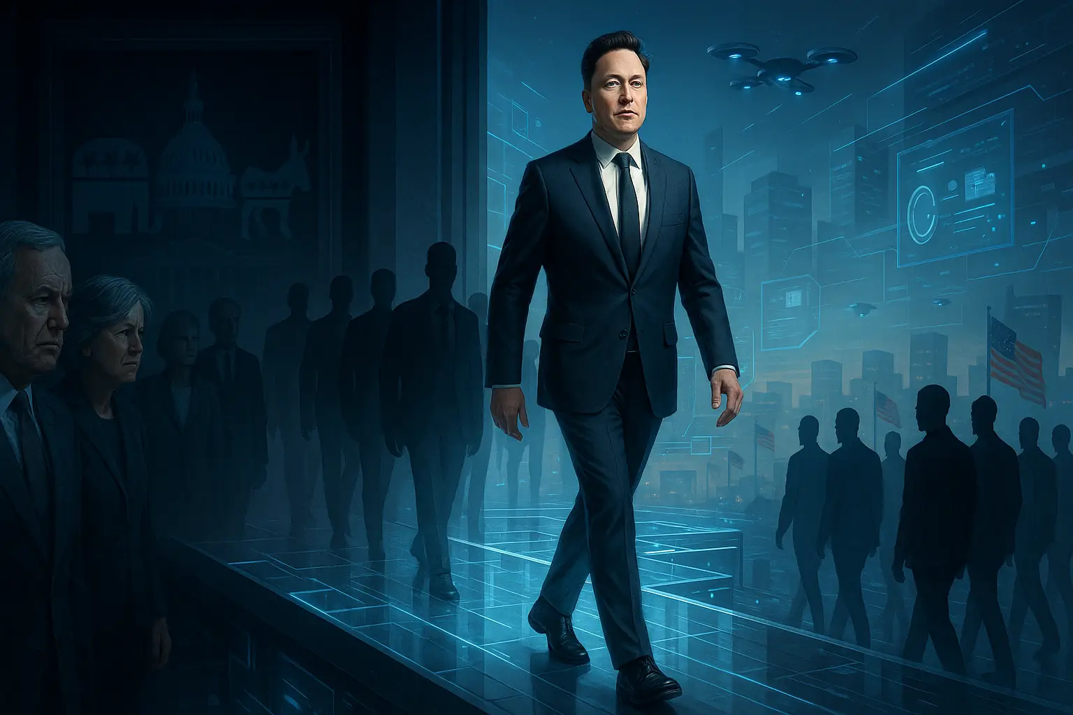 Elon Musk’s Political Project “america Party” Tech Elites Form a Hybrid Model of Influence on White House Policy