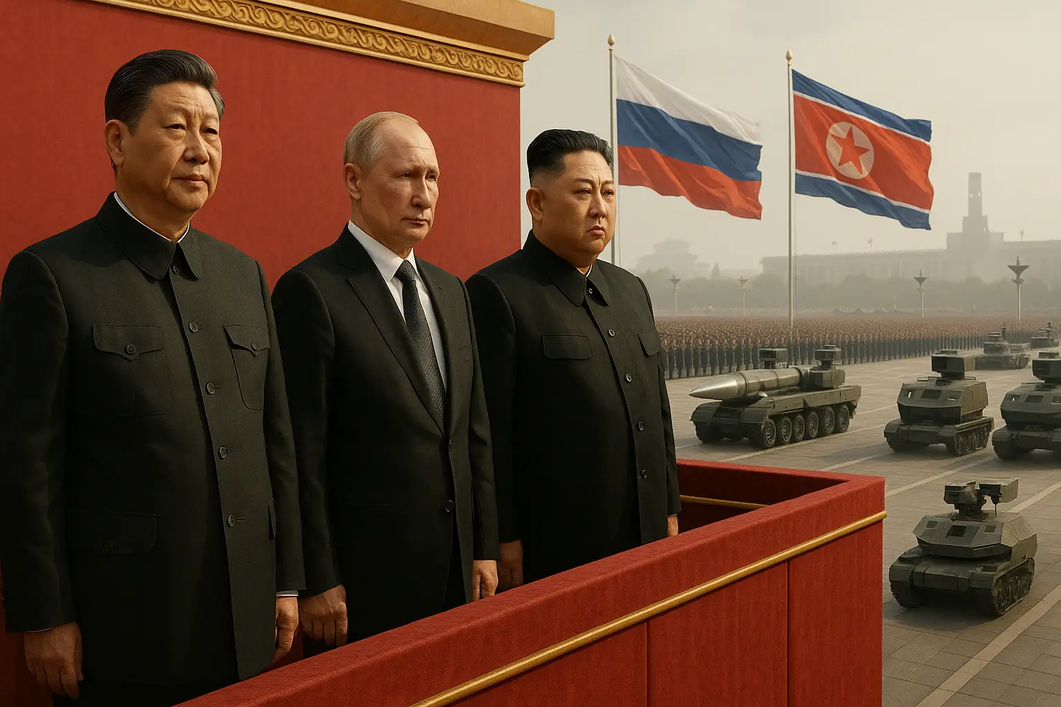 Parade in Beijing Xi Jinping Continues to Strengthen the Alliance Among China, Russia, and North Korea and Declares Readiness to Reshape the Global Order