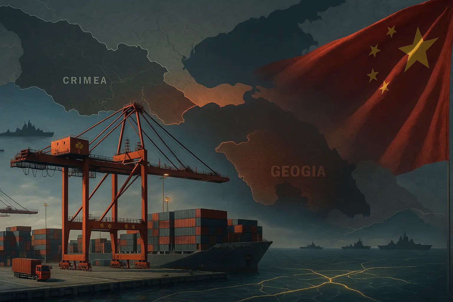 Xi Jinping's Black Sea Strategy Pushing Nato West of Crimea and Extending the Pla Network Through Georgia