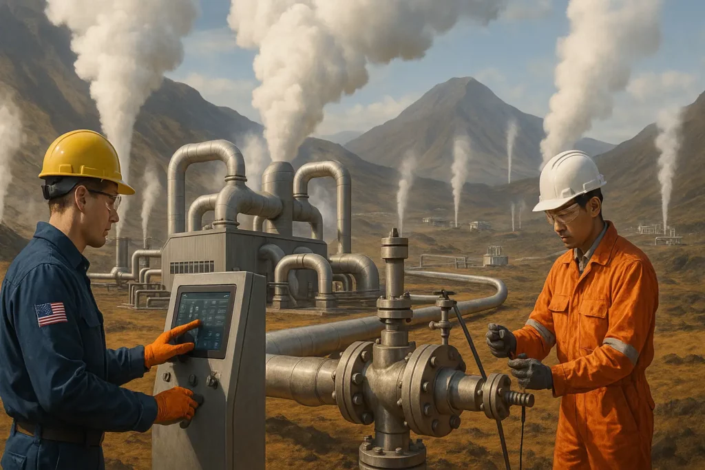 Development of geothermal energy in the United States and democratic countries of Asia as a tool to curb China’s monopoly in the “green agenda”