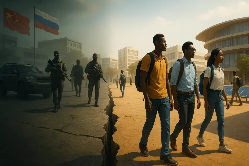 The authoritarian axis contributes to the escalation of the conflict in Africa to prevent the region from being reformatted in a democratic way