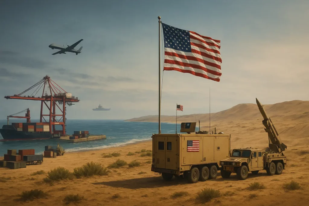The United States is deploying a bridgehead in Morocco as China continues to provoke war in Africa