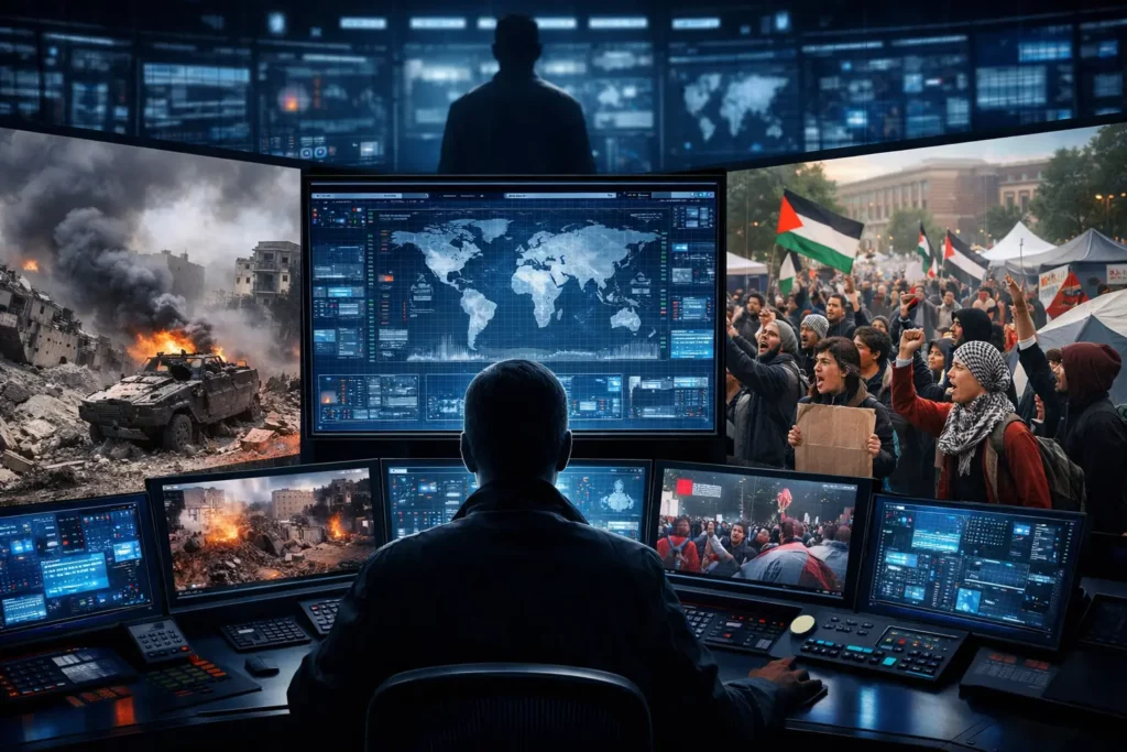 The transformation of the Palestinian issue from a source of Middle East instability to a tool for disrupting Western societies