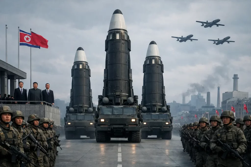 Military parade in Pyongyang: Beijing keeps building up North Korea as a manufacturing and military base to pressure the U.S. and its allies
