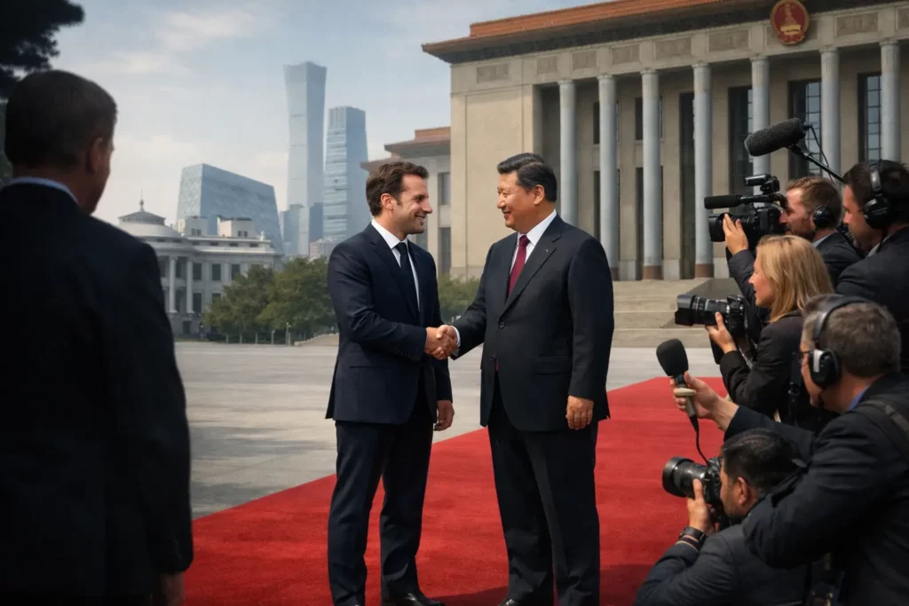 Macron’s visit to Beijing: Europe leverages its ties with China to influence U.S. policy on Ukraine