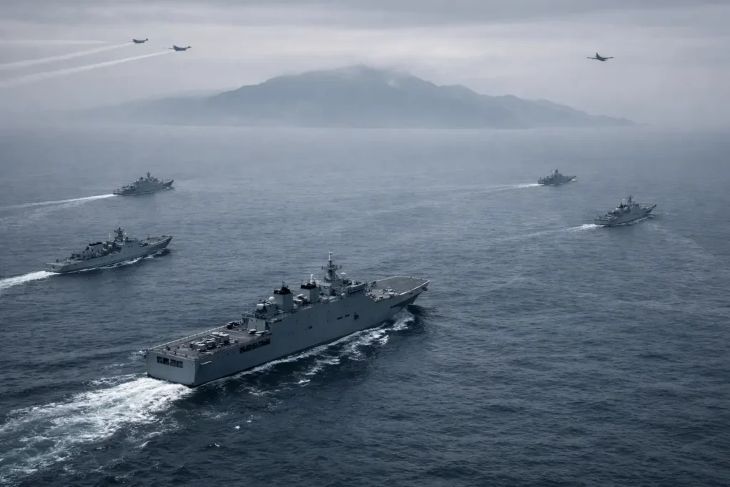“Justice Mission 2025” military exercises: PLA rehearses a Taiwan invasion amid accelerated U.S. military support