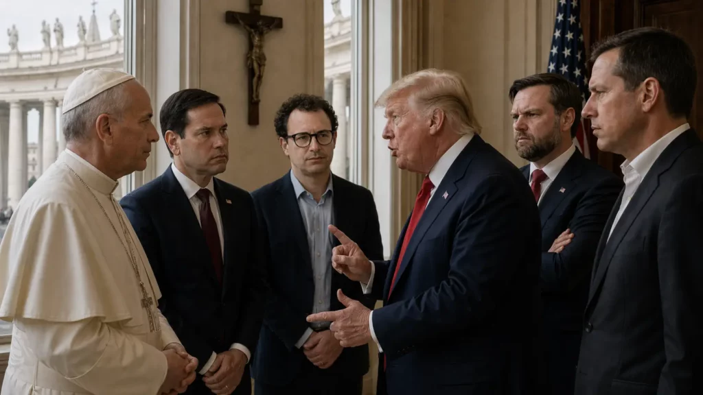 White House vs. the Vatican: Trump’s Big Tech Allies Compete for Control Over AI Regulation Boundaries
