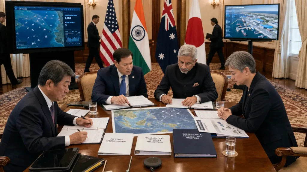 The QUAD Foreign Ministers’ Meeting in New Delhi: Refreshing the Coalition Consensus and Responding to China’s Pacific Plans