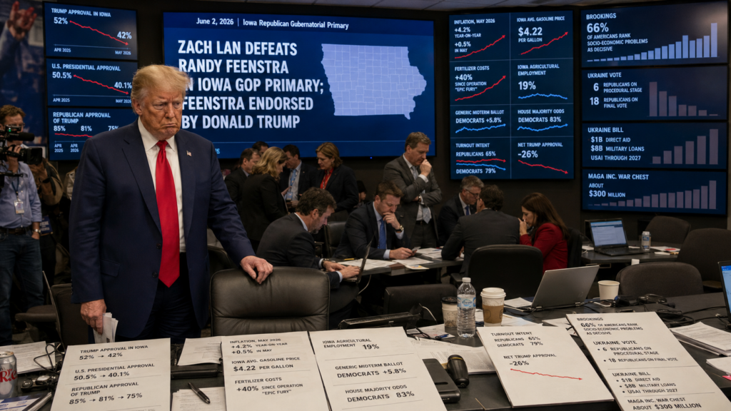 Congressman Feenstra’s Primary Defeat in Iowa: Loyalty to President Trump No Longer Guarantees Nomination for MAGA Candidates